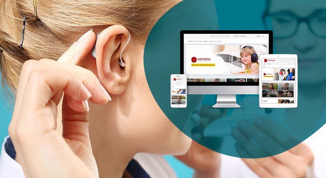 طراحی پرتال برای موسسه دانش بنیان نیوشا