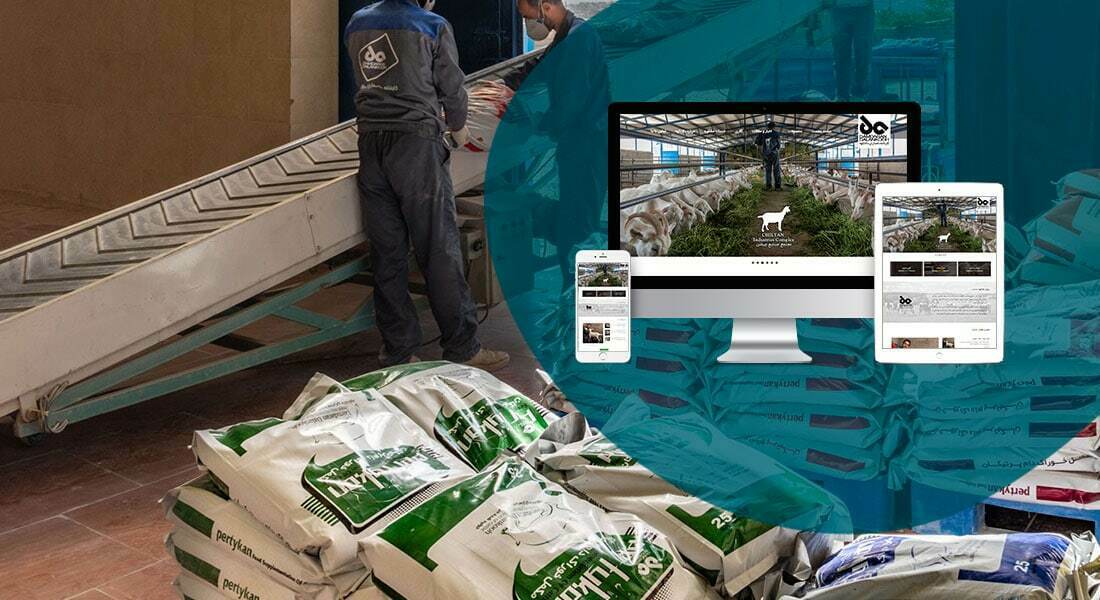 طراحی سایت دامپزشکی و ساخت وب سایت دامپروری و طراحی وب سایت برای شرکت های مرتبط با دام و طیور و طراحی سایت مرغداری ها و طراحی فروشگاه اینترنتی تجهیزات دامپروری و راه اندازی سایت فروشگاهی برای شرکت های تامین تجهیزات دام و طیور - طراحی سایت دامپروری برای کارخانه دامداران دالانکوه
