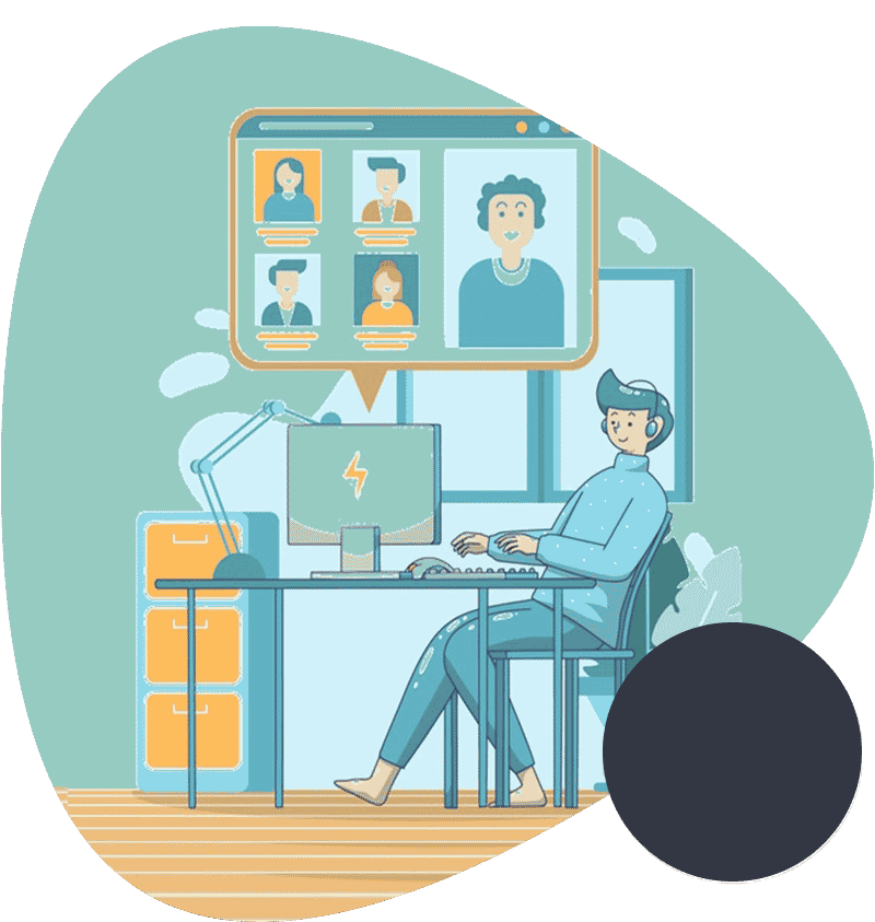 No-Face-To-Face-Meeting-Benefit-Hold-a-more-efficient-meeting استدلالات تعاملات داده ورزان و شرح دلایل موجه شرکت داده ورزان بر سیاست عدم برگزاری جلسه حضوری در پروژه طراحی سایت با مشتری - برگزاری کارآمدتر جلسه