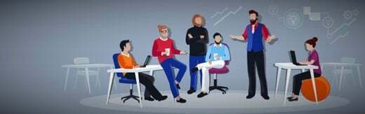 طراحی سایت شرکتی و ساخت وب سایت شرکت ها و پرتال و طراحی سایت شرکتی با وردپرس توسط تیم طراح سایت شرکتی حرفه ای و طراحی پرتال شرکتی مبتنی بر اصول طراحی وب شرکتی و طراحی وب سایت برای شرکت و طراحی سایت برای شرکت ها و شرکتهای خصوصی بصورت ریسپانسیو و طراحی یک سایت شرکتی-معرفی خلاقانه کارکنان شرکت