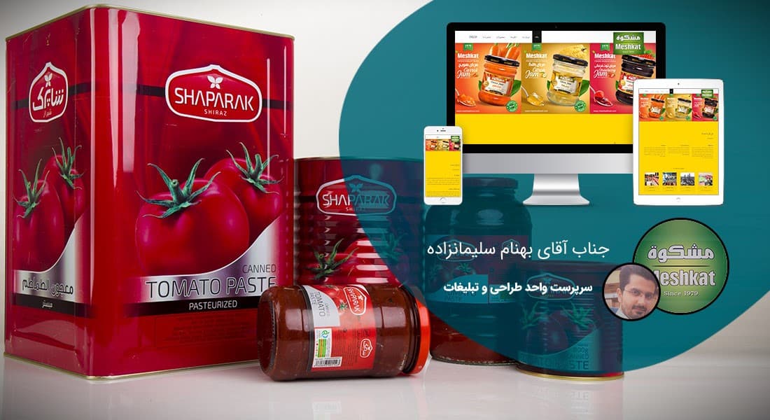 طراحی سایت صنایع غذایی و طراحی سایت مواد غذایی و طراحی پرتال اطلاع رسانی شرکت های فعال در صنعت غذا و ساخت وبسایت شرکتهای تولیدکننده مواد غذایی - طراحی سایت صنایع غذایی برای صنایع غذایی دشت مشکات