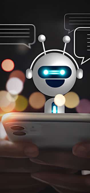 Services-Companies-Web-Site-Design-Idea-Intelligent-Chatbot-with-Machine-Learning-Capability طراحی سایت خدمات و طراحی وب سایت خدماتی و راه اندازی پرتال اطلاع رسانی شرکت های خدماتی و ساخت وبسایت شرکتهای سرویس دهنده و دیزاین فروشگاه اینترنتی خدماتی - چتبات هوشمند با قابلیت یادگیری ماشینی