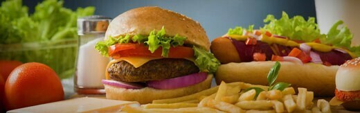 Fast-Food-Web-Design-for-Bold-Visuals-with-Vibrant-Colors طراحی سایت فست فود و ساخت وب سایت فست فود و راه اندازی پرتال اطلاع رسانی فستفودی برای فست فودی ها و کلبه های غذای فوری و دکه های غذای حاضری - طراحی سایت فست فود برای وبسایت Popeyes در کشور ایالات متحده آمریکا