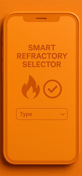 Insulation-And-Fireproof-Companies-Web-Site-Design-Ideas-Intelligent-Fireproof-Type-Selector طراحی سایت صنایع عایق و نسوز و طراحی وب سایت شرکت های خاک نسوز و طراحی سایت شرکت های تولیدکننده انواع عایق و طراحی فروشگاه اینترنتی محصولات عایق و نسوز - ایده انتخابگر هوشمند نوع نسوز