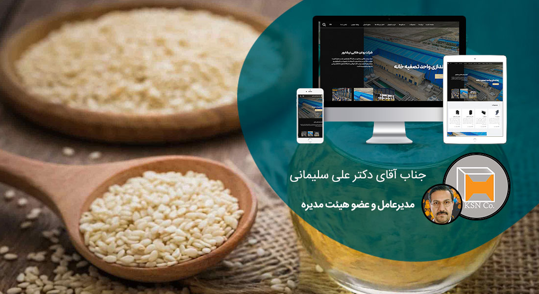 طراحی سایت صنایع غذایی و طراحی سایت مواد غذایی و طراحی پرتال اطلاع رسانی شرکت های فعال در صنعت غذا و ساخت وبسایت شرکتهای تولیدکننده مواد غذایی - طراحی سایت صنایع غذایی برای شرکت روغن طلایی نیشابور