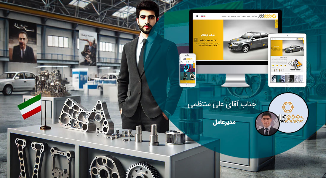 طراحی سایت دو زبانه و طراحی سایت چند زبانه و طراحی سایت دو زبانه با وردپرس و طراحی سایت چند زبانه با وردپرس با استفاده از زبانهای طراحی سایت و ساخت سایت دو زبانه در وردپرس - طراحی سایت چند زبانه با وردپرس برای شرکت فولادفام